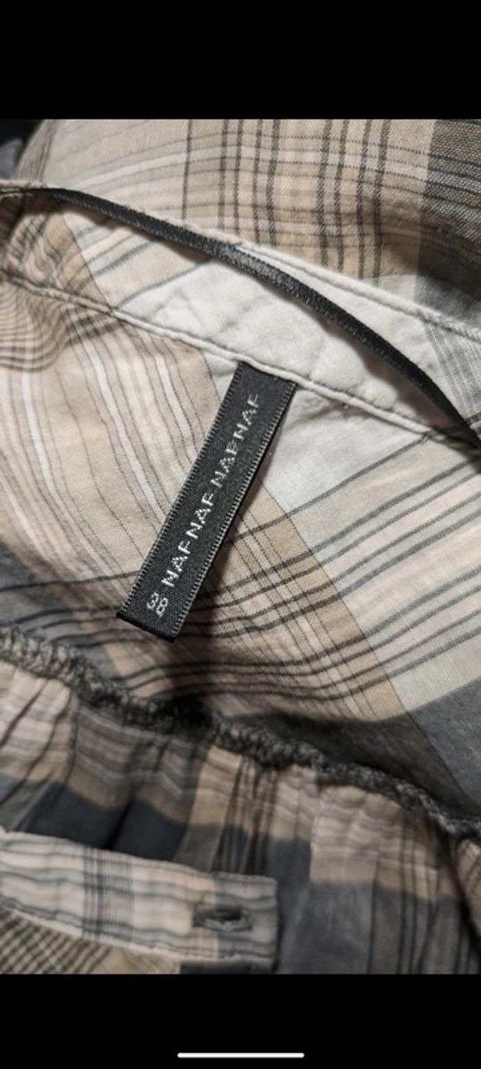 Blouse a carreaux - photo numéro 5