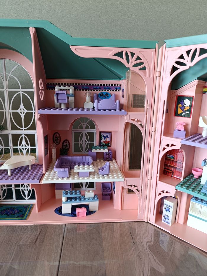Maison MEGA BLOKS Fantasy dream house Ritvic type lego des années 1994/1995 - photo numéro 6
