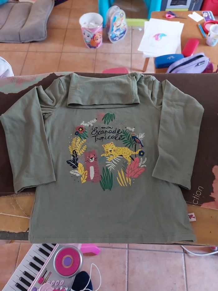 T-shirt col roulé Sergent Major 6A