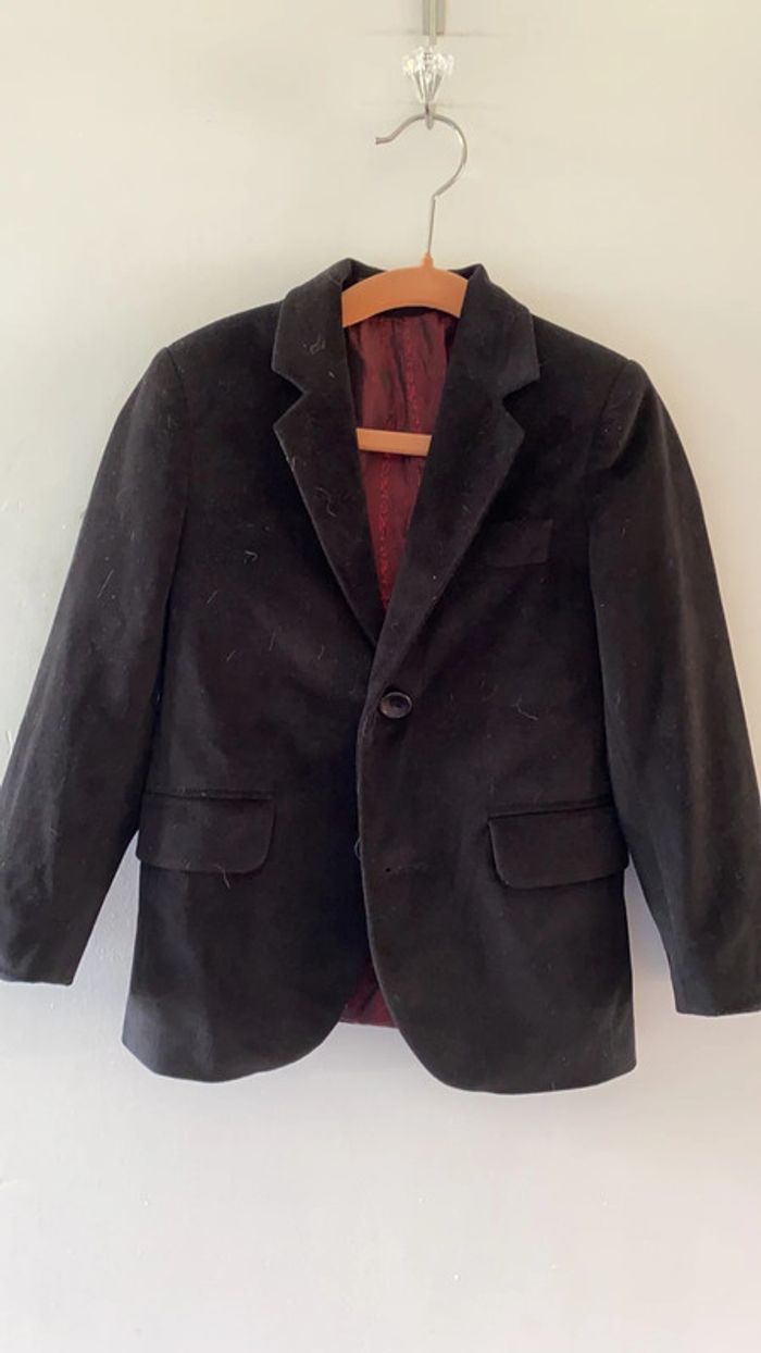 Blazer en velours garçon - photo numéro 2