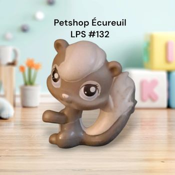 Little Petshop Écureuil LPS #132 Hasbro