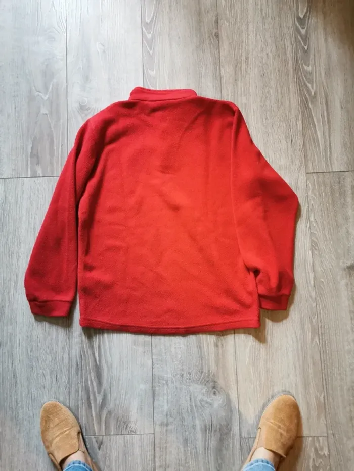 Polaire rouge go sport - photo numéro 3