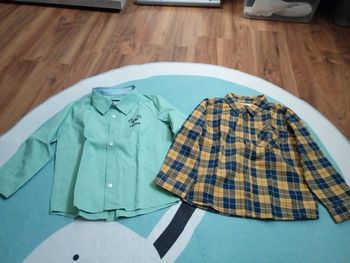 Lot 2 chemises 3 ans