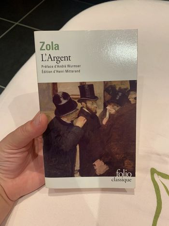 Zola l’argent