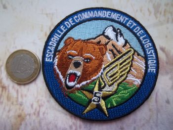 écusson ALAT 5ème RHC - escadrille de Commandement et de Logistique