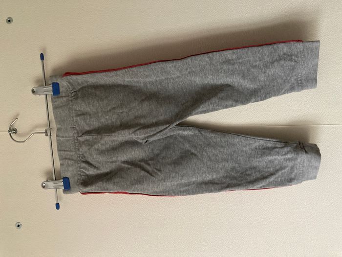 pantalon jogging molletonné avec bandes - photo numéro 3