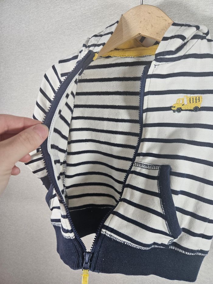 Gilet a capuche  9 mois - photo numéro 5