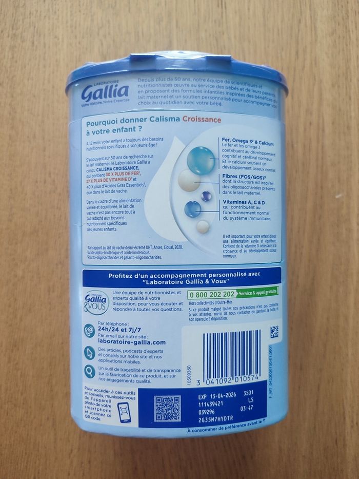 Lait Gallia - photo numéro 2