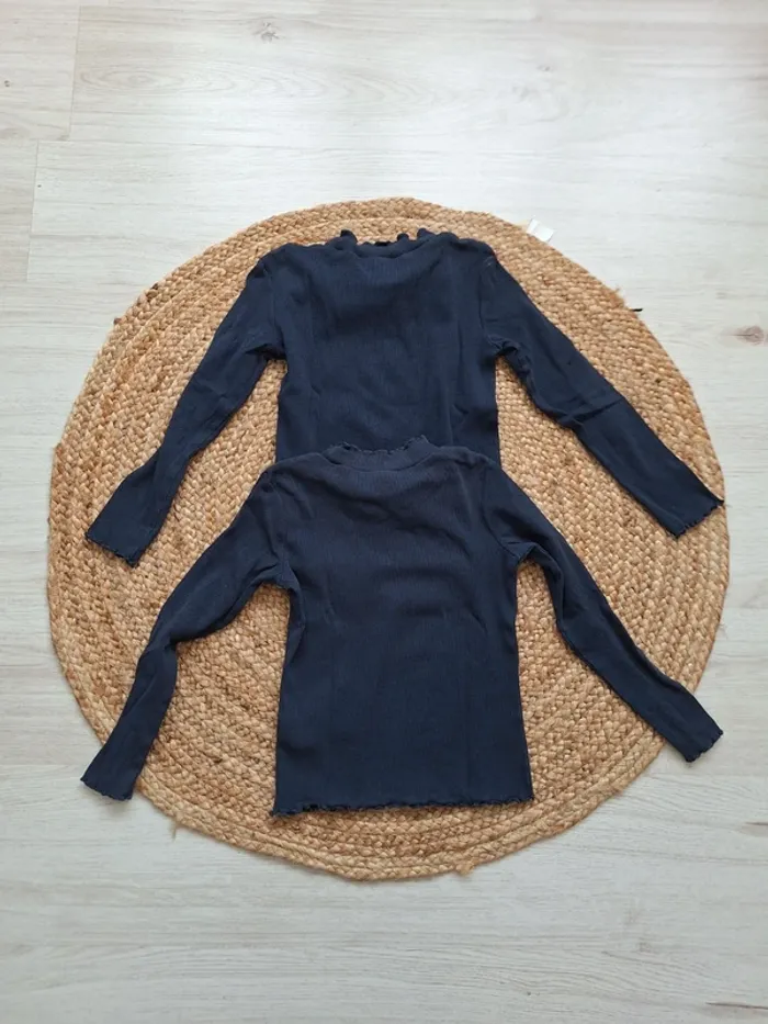 Lot de sous-pull marine TAO 8 ans 128 cm - photo numéro 4