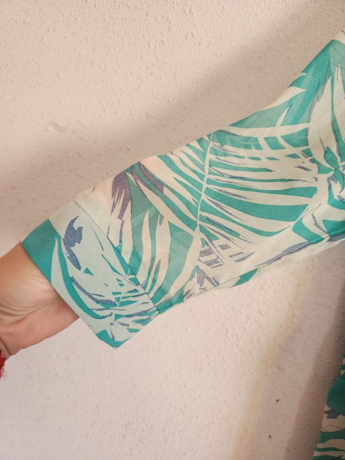 Robe verte Grace & Mila fluide et élégante – T. M - photo numéro 3
