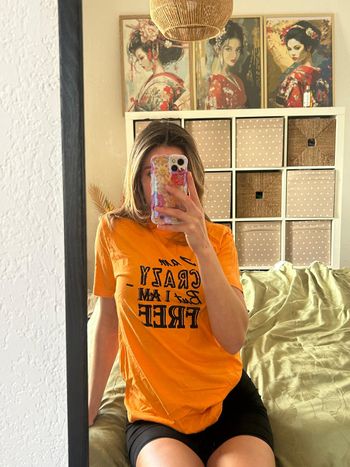 ✨ T-shirt unisexe Celio – Orange – Taille S ✨