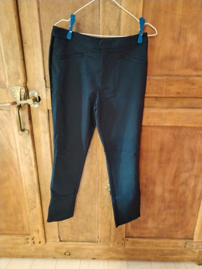 Pantalon chino bleu marine