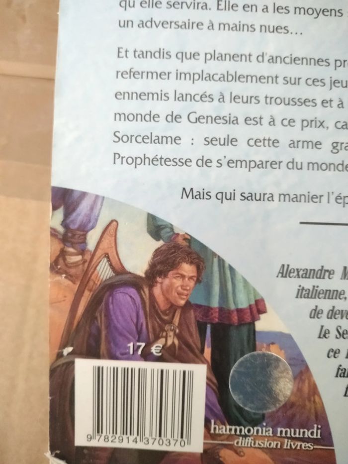Roman LEs chroniques pourpres tome 1  sorcelame - photo numéro 3
