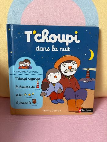 T’choupi dans la nuit.