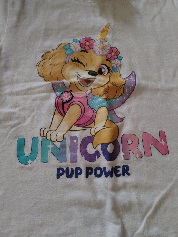 T-shirt pat patrouille 8 ans - photo numéro 2