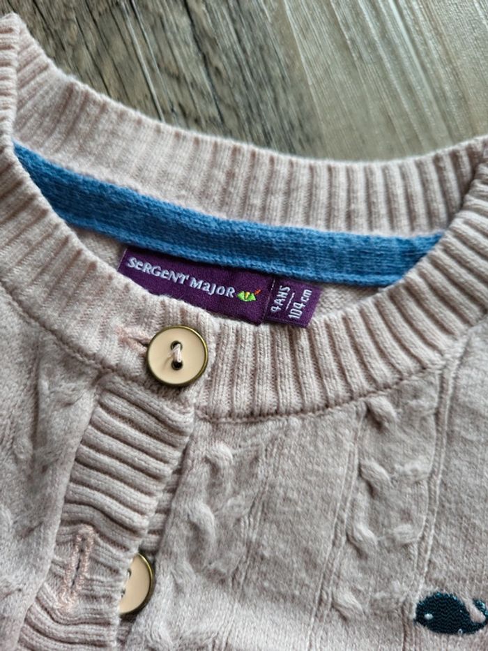 Lot 2 gilets fille 4 et 5 ans Sergent Major et Lili Marelle - photo numéro 3