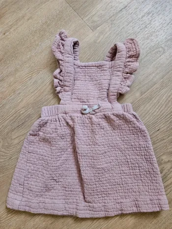 Robe bébé fille a bretelle