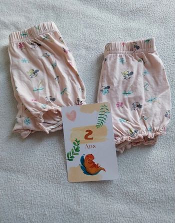 Lot 2 short 2 ans 