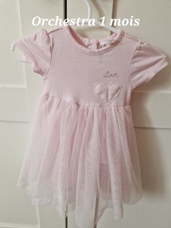 Robe tulle rose Orchestra