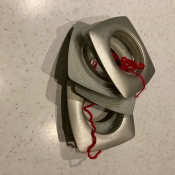 4 anneaux pour rideaux clique