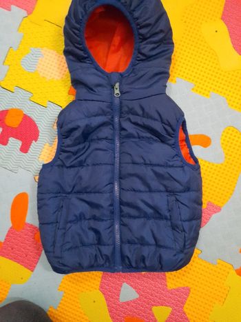 Doudoune sans manche 24 mois
