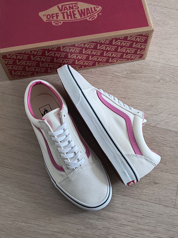 Baskets chaussures vans old skool taille 44 neuves - photo numéro 6