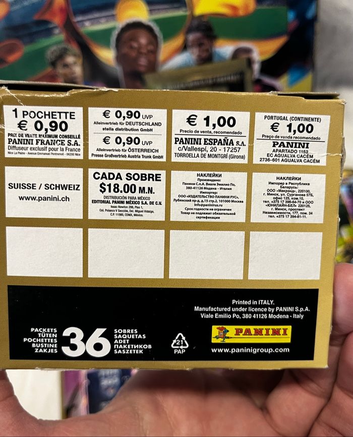 Kit panini foot fifa 365  10 ans - photo numéro 7