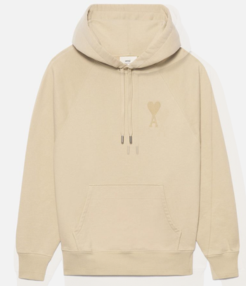 Hoodie Ami Paris couleur Beige taille M