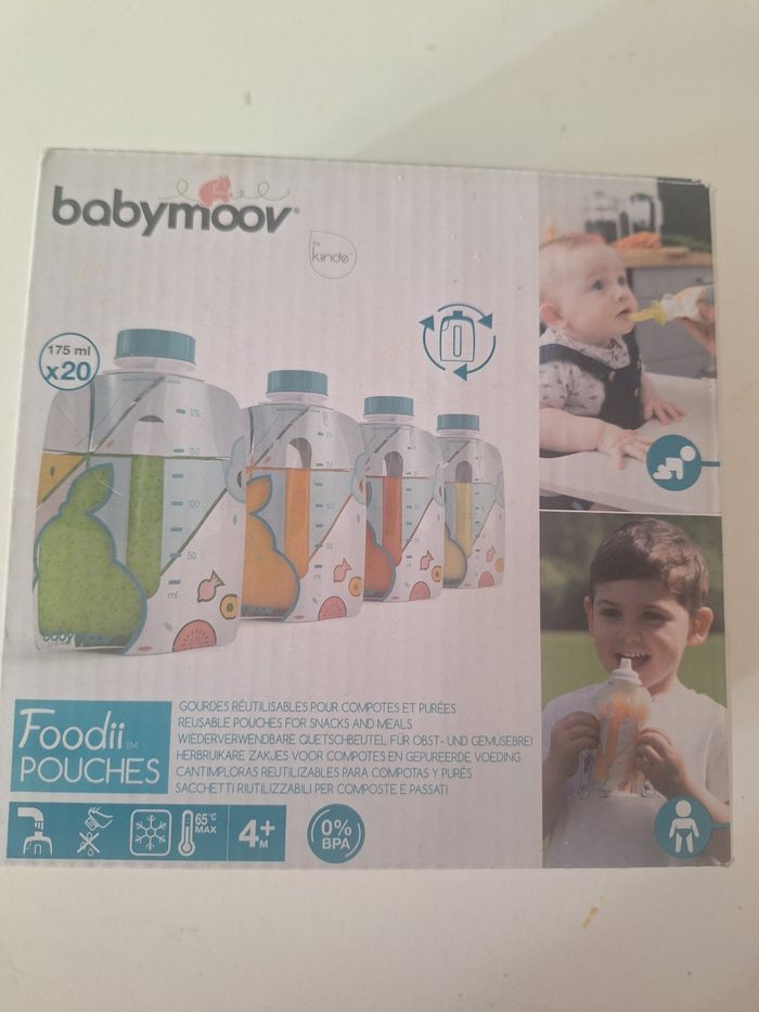 Gourde reutilisable babymoov