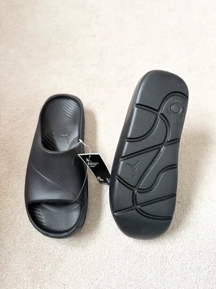 Claquettes Air Jordan Post Slide - Black - photo numéro 2