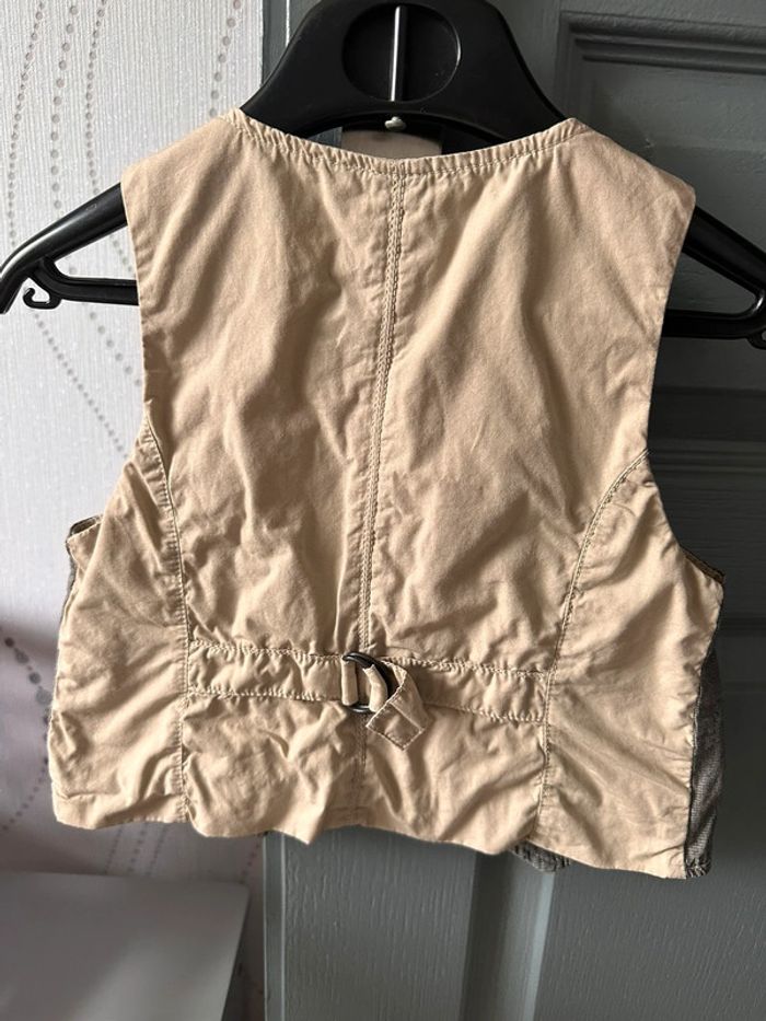 Magnifique gilet de cérémonie sans manches IKKS 2 ans - photo numéro 4