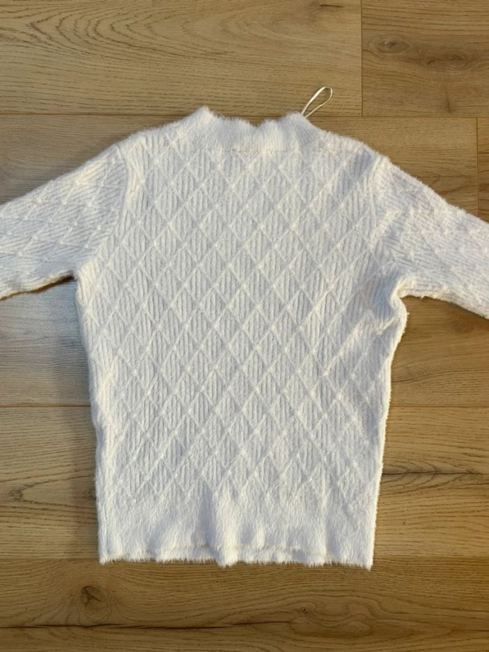Pull blanc - photo numéro 4