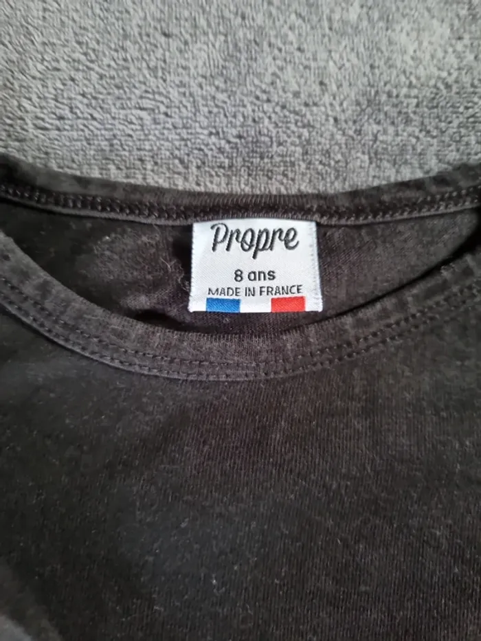 T-shirt ML 8 ans compo clean - photo numéro 2