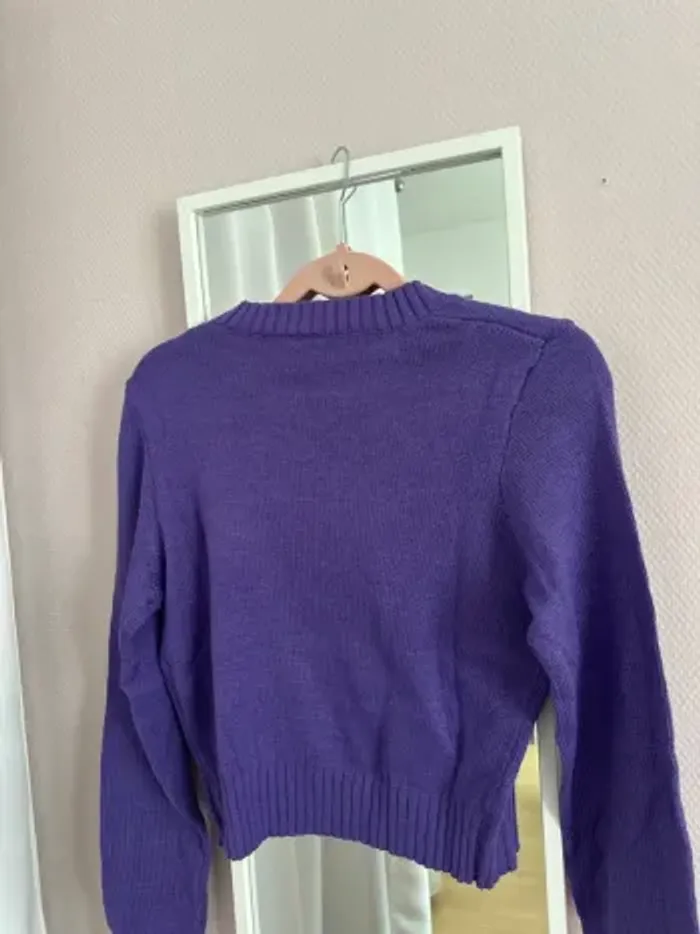 Pull Violet - H&M neuf avec étiquette - photo numéro 4