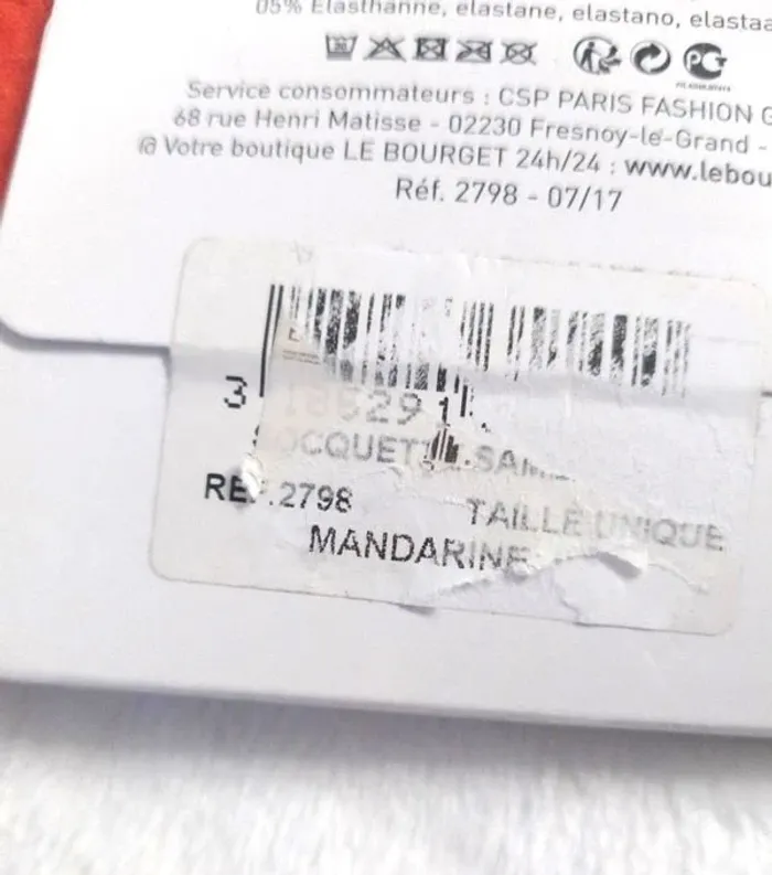 2 paires de socquettes taille 37/41 - le bourget neuf ( vente unité possible voir dans l'annonce) - photo numéro 8