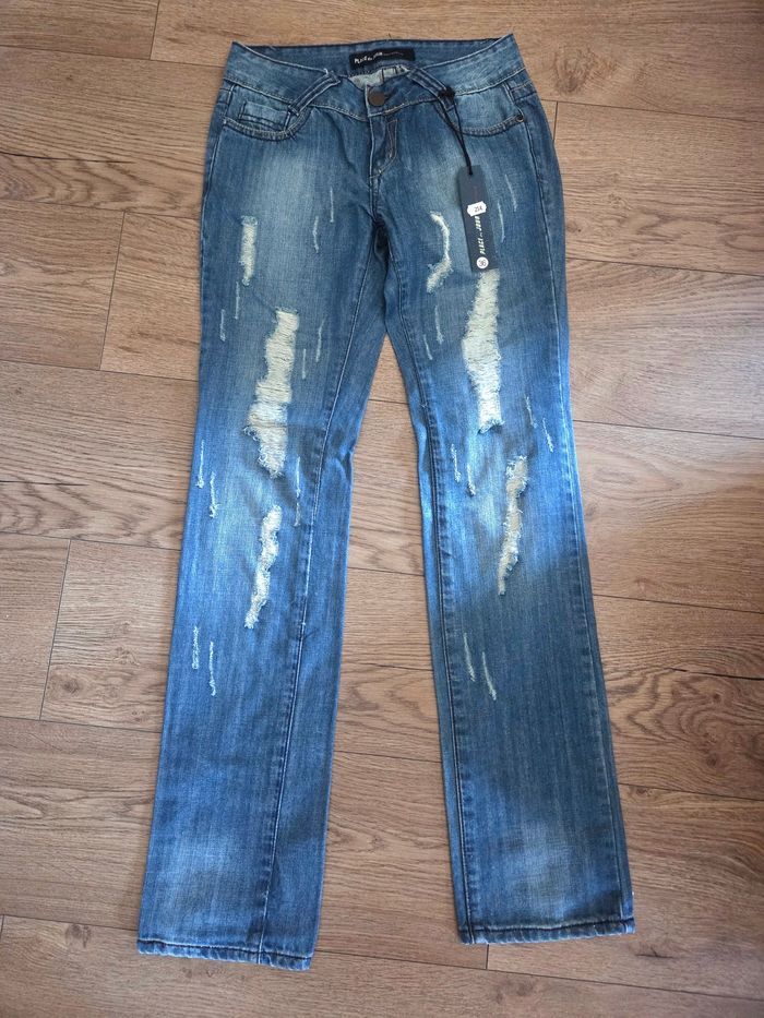 Jeans destroy neuf - photo numéro 2