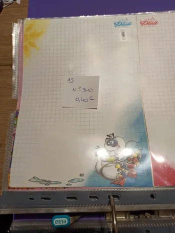 Feuille Diddl A5 340 0,40€