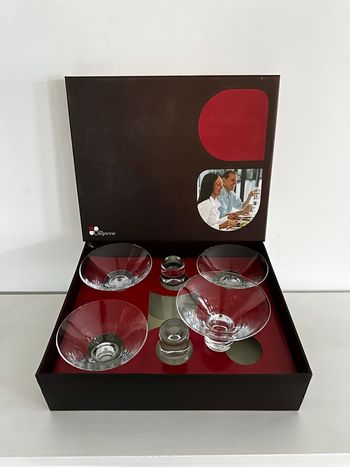 Coffret de 6 coupelle 22 cl Guy Degrenne modèle Brazil Neuf