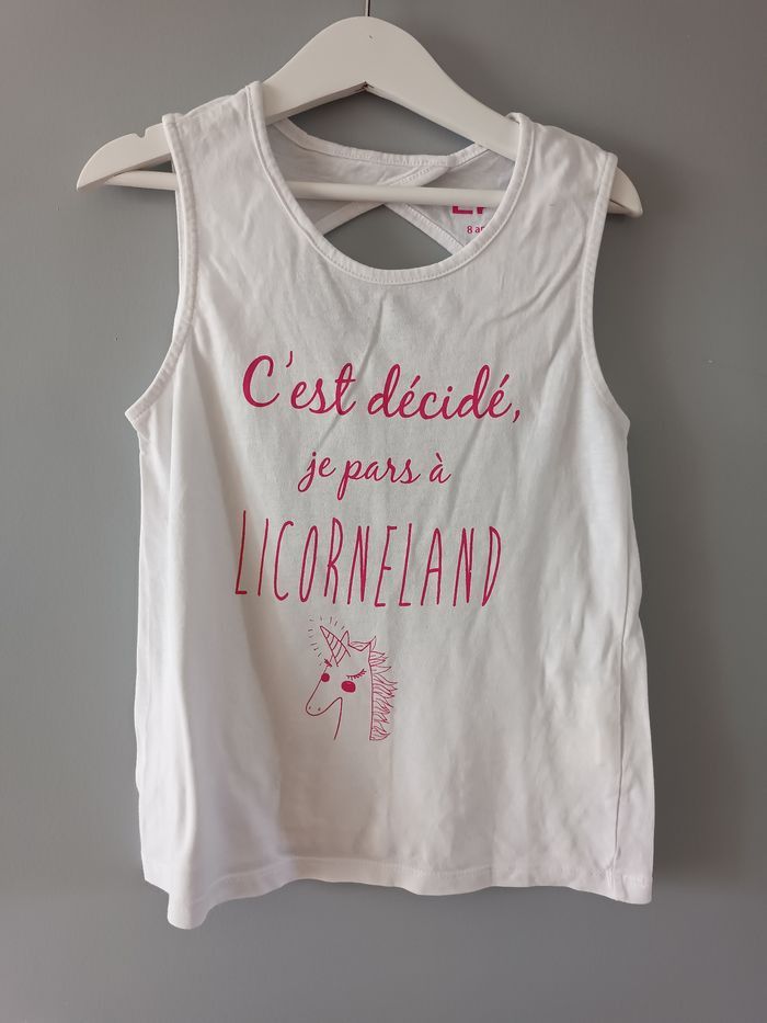 Débardeur licorne - photo numéro 2