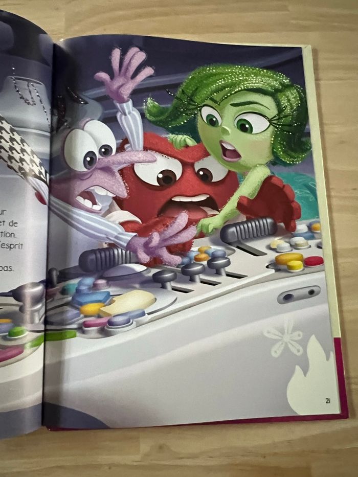 Livre Disney Audiocontes Magiques n°33 – Vice-Versa – Bon État (Sans Figurines) - photo numéro 5