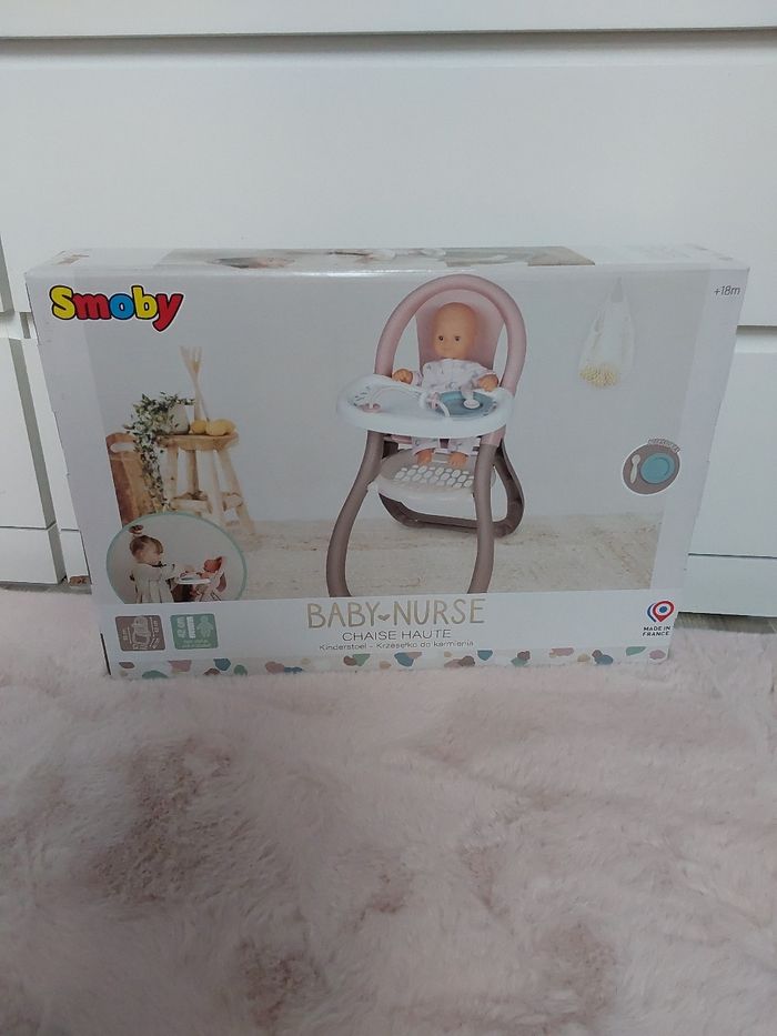 Chaise Haute pour poupon Baby Nurse - neuve