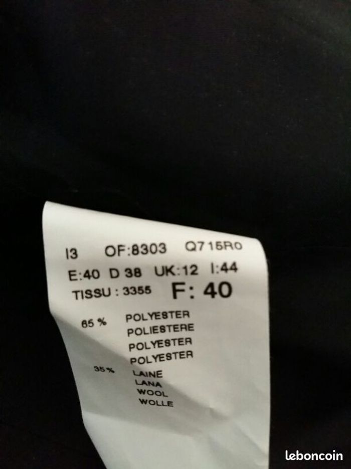 VESTE TAILLE 38/40 - photo numéro 3