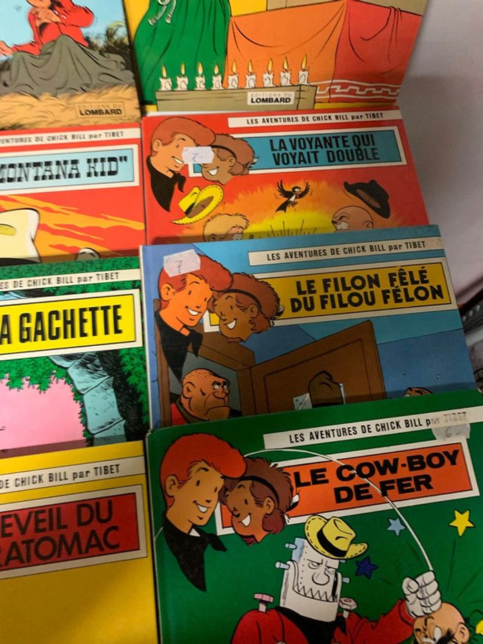 Lot de 20 bd chick bill voir photos pour les titres - photo numéro 12