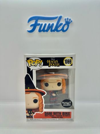 Funko Pop Disney Hocus Pocus Dani With Binx 1069 Spirit Exclusive 🇺🇸