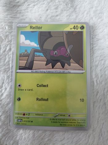 Carte Pokémon Rellor