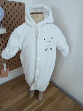 Combinaison bébé hiver 1 mois