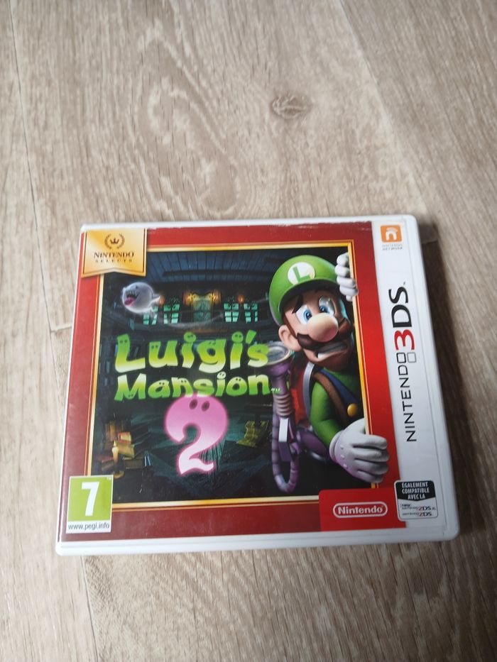 Jeu 3ds Luigi's mansion 2