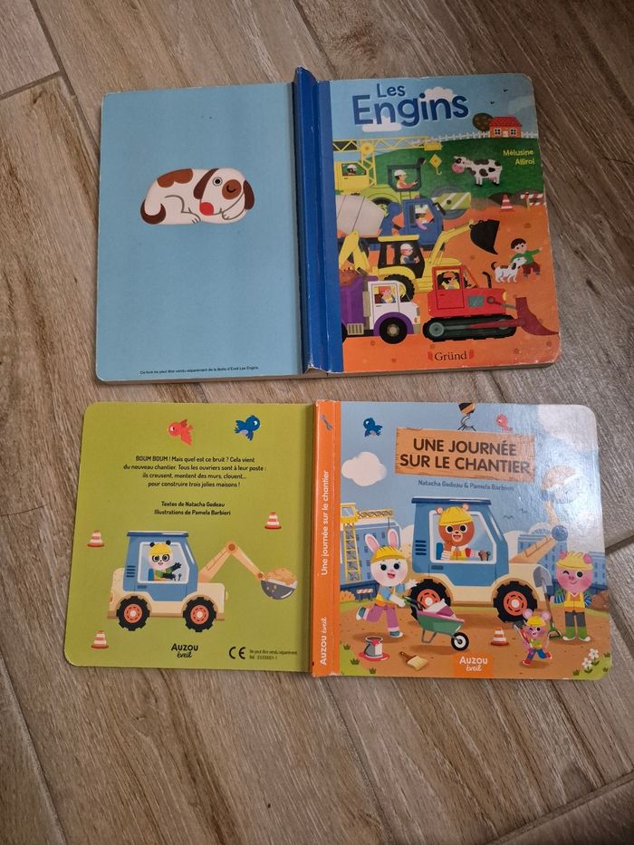 Lot 2 livres thème chantier - photo numéro 3