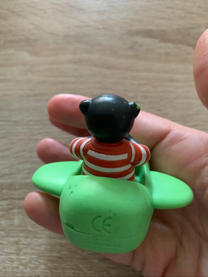 6 figurines petit ours brun les véhicules - photo numéro 3