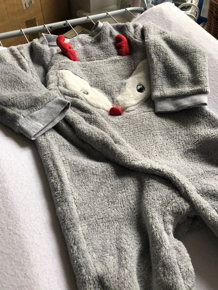 Pyjama sherpa de noël - photo numéro 2